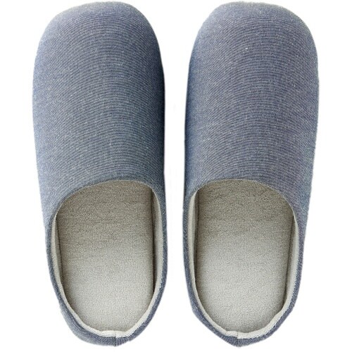 アイメディア つま先上がりのシャンブレースリッパ