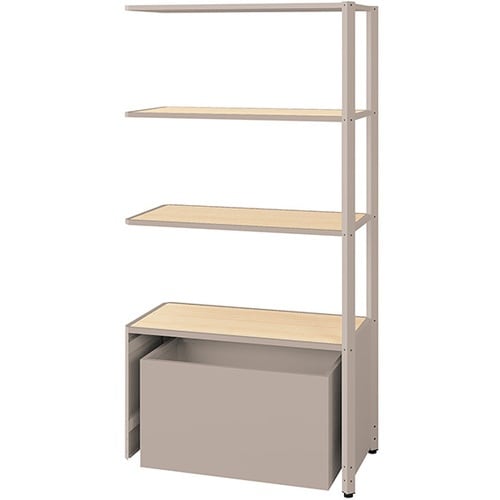 NAIKI シェルフラック(下段ボックス メレム