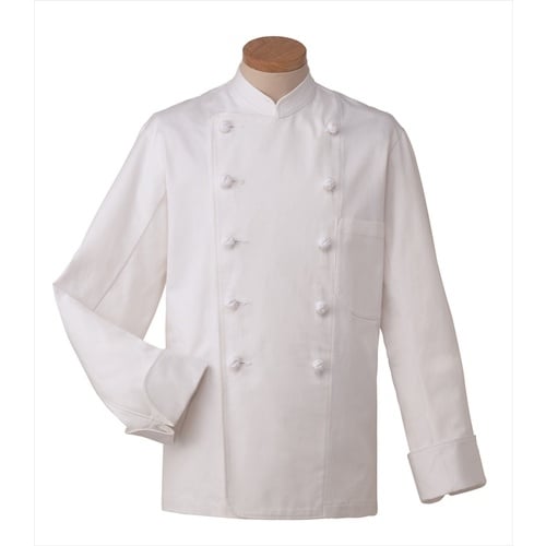 サンペックス 長袖コックコート ホワイト LL