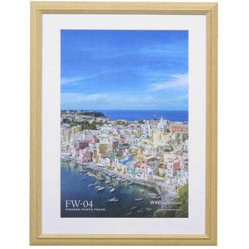 ハクバ 額縁 木製額縁 FW−04 ナチュラルA3