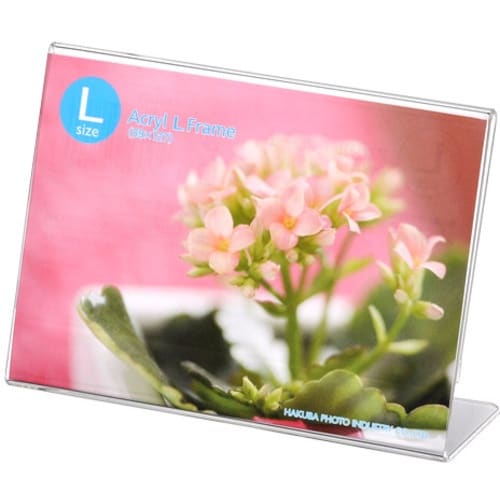 ハクバ 額縁 アクリル Lフレーム L 横