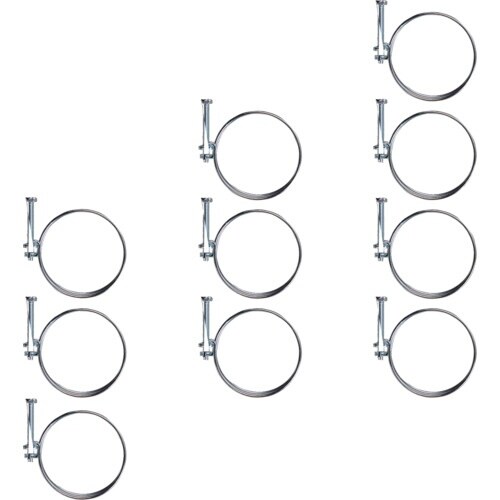 TRUSCO まとめ買い ネジ式ワイヤバンド 締付