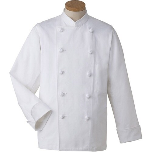 サンペックス 長袖コックコート ホワイト M