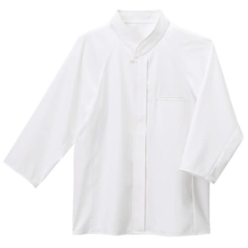 サンペックス 七分袖ショップコート ホワイト LL