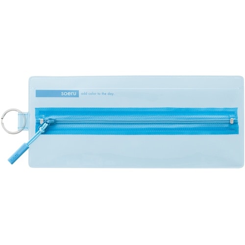 LIHIT センタージップペンケース サボンブルー