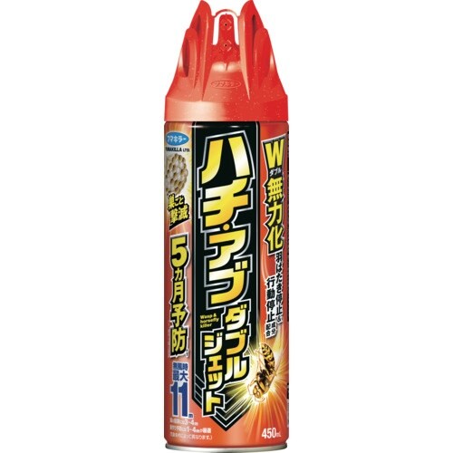 フマキラー ハチ・アブダブルジェット450ml N