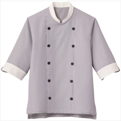 サンペックス 七分袖ショップコート ホワイト*ネイ