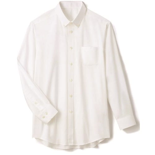 サンペックス 長袖ボタンダウンシャツ オフホワイト