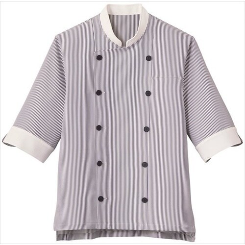 サンペックス 七分袖ショップコート ホワイト*ネイ