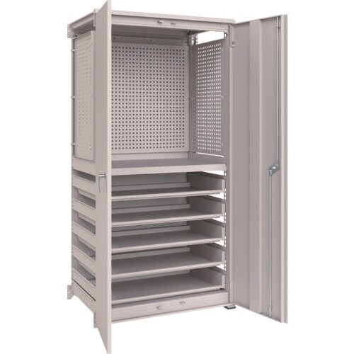 TRUSCO M3中量棚 背板・扉付 W900XD