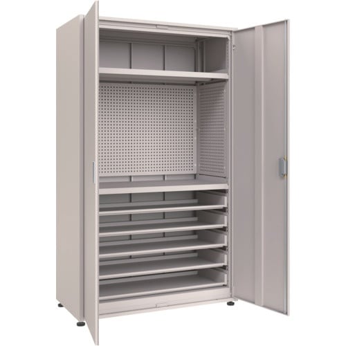 TRUSCO M3中量棚 背板・側板・扉付 W12