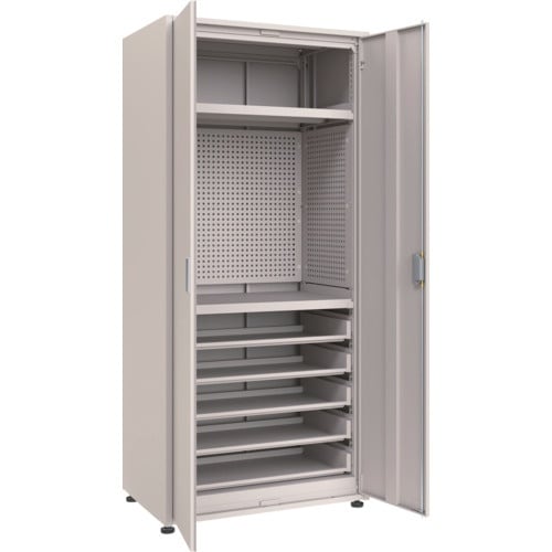 TRUSCO M3中量棚 背板・側板・扉付 W90