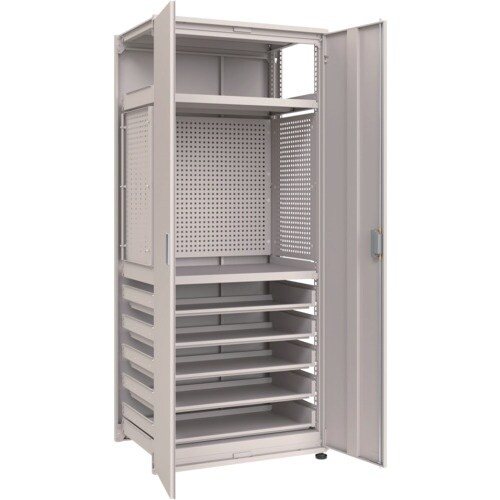 TRUSCO M3中量棚 背板・扉付 W900XD