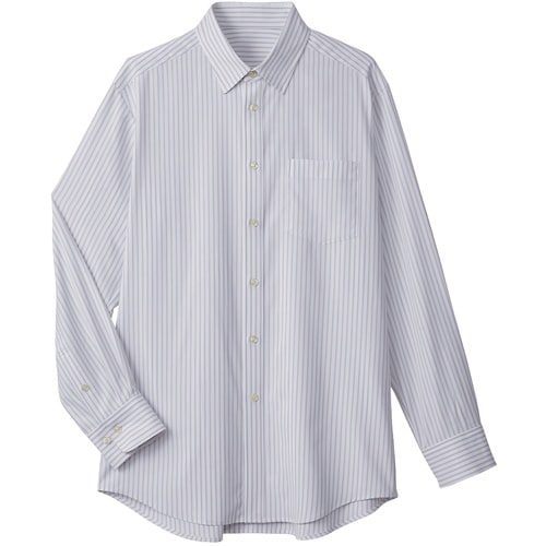 サンペックス 長袖レギュラーカラーシャツ グレー