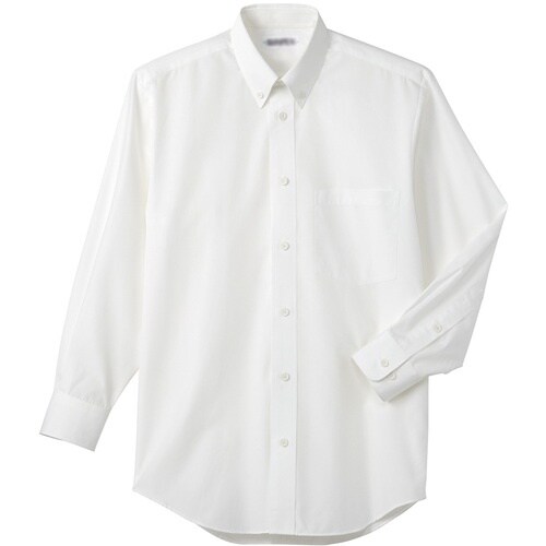 サンペックス 長袖ボタンダウンシャツ オフホワイト