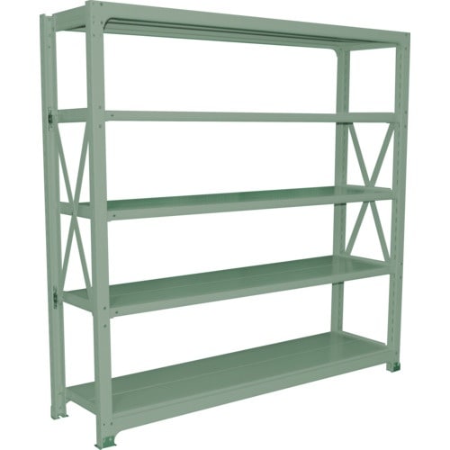 双福鋼器 中量ボルト式ラック 300kg 2400