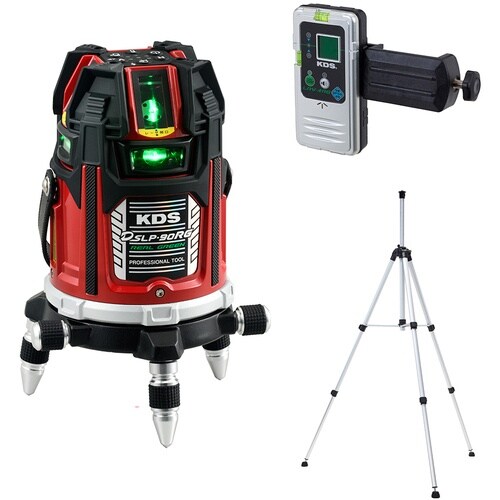 KDS 電子整準リアルグリーンレーザー IP66