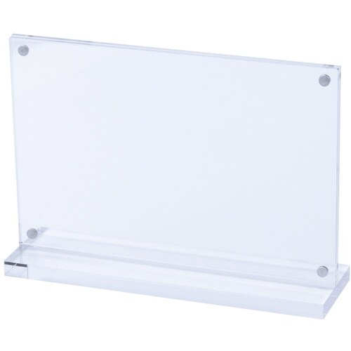 ナカバヤシ アクリルマグネットスタンドフォトフレー