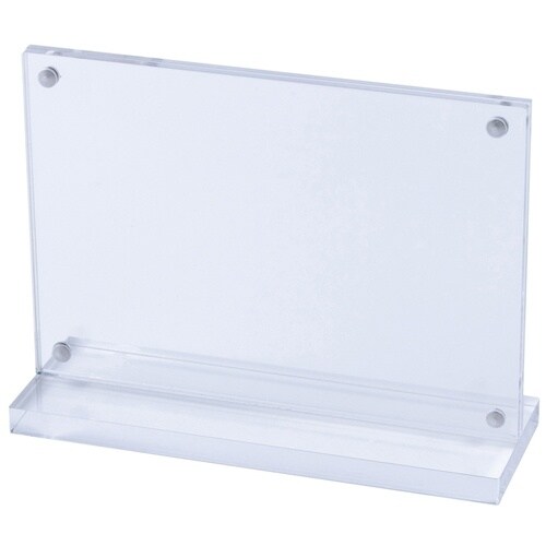 ナカバヤシ アクリルマグネットスタンドフォトフレー