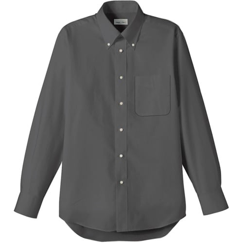 FACE MIX オックスフォード長袖シャツ チャ