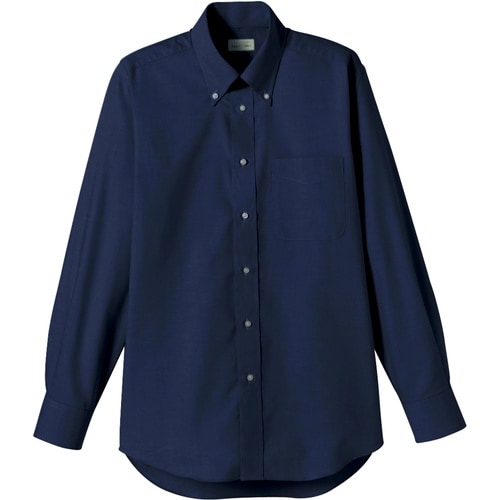 FACE MIX オックスフォード長袖シャツ ネイ