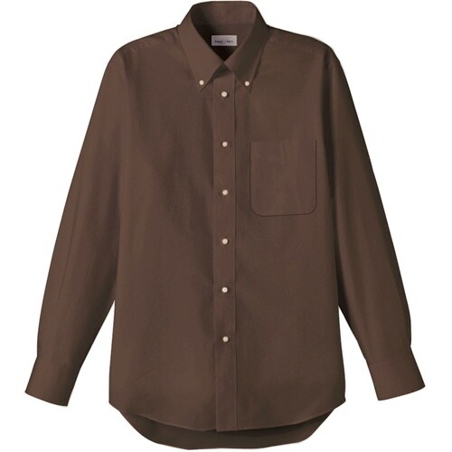 FACE MIX オックスフォード長袖シャツ ブラ