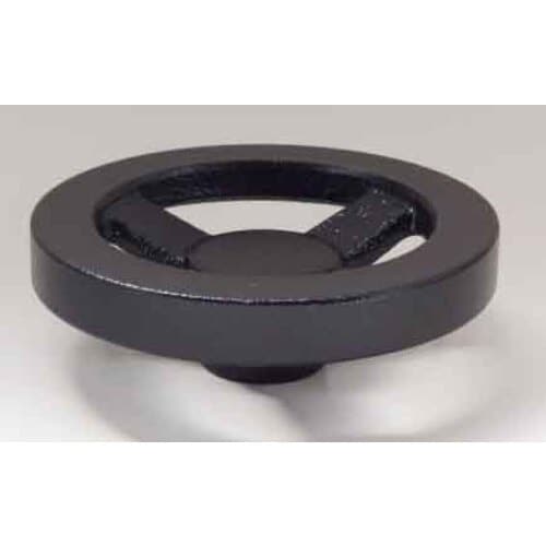 MIYOSHI 角リム朝顔形ハンドル車 黒色焼付塗