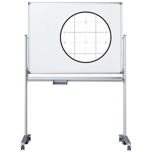 馬印 ホワイトボード AXシリーズシルバー 片面脚