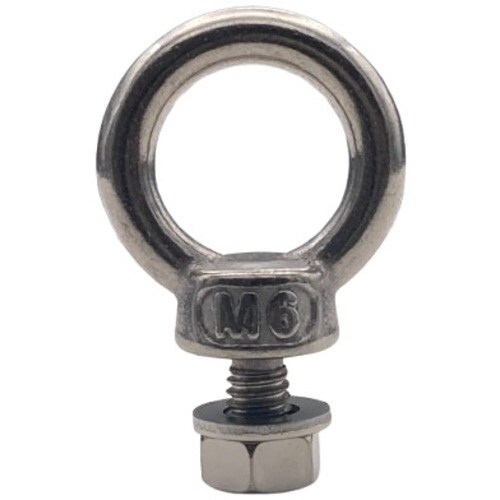 ラクテム アイボルト ステンレス M6 座金・六角