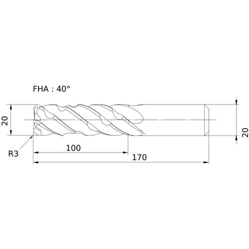三菱 高機能超硬エンドミル SMARTMIRACL