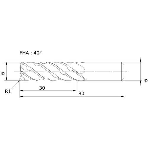 三菱 高機能超硬エンドミル SMARTMIRACL