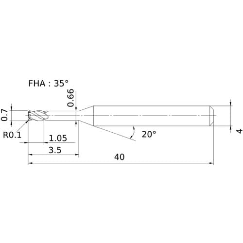 三菱 高機能超硬エンドミル SMARTMIRACL
