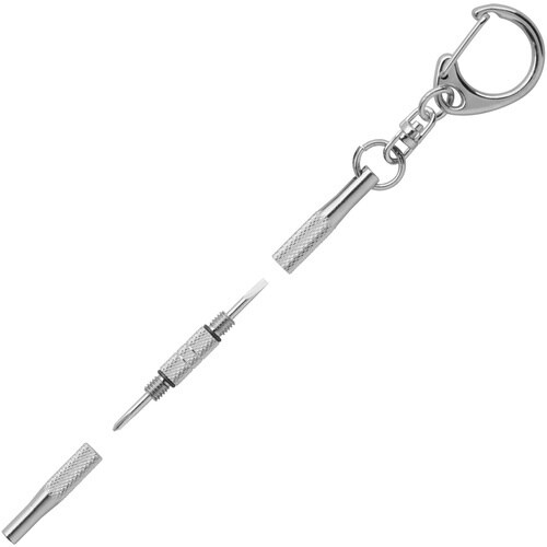 アネックス キーホルダー付メガネ用精密ドライバー