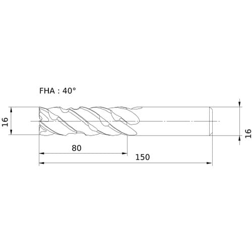 三菱 高機能超硬エンドミル SMARTMIRACL