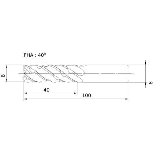 三菱 高機能超硬エンドミル SMARTMIRACL
