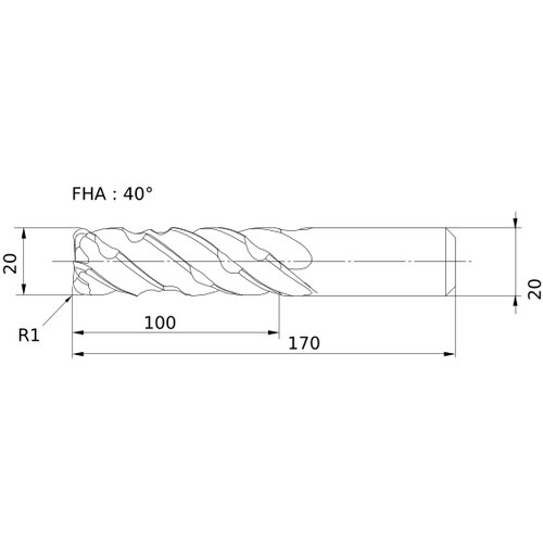 三菱 高機能超硬エンドミル SMARTMIRACL