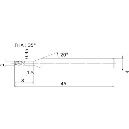 三菱 高機能超硬エンドミル SMARTMIRACL