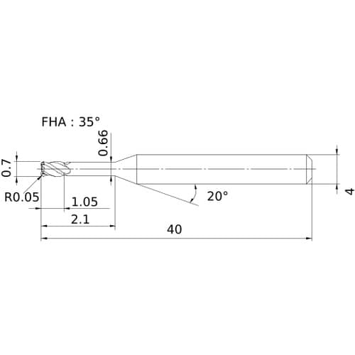 三菱 高機能超硬エンドミル SMARTMIRACL