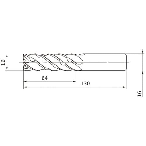 三菱 高機能超硬エンドミル SMARTMIRACL