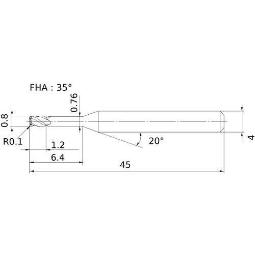 三菱 高機能超硬エンドミル SMARTMIRACL