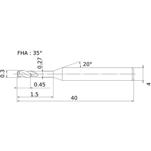 三菱 高機能超硬エンドミル SMARTMIRACL
