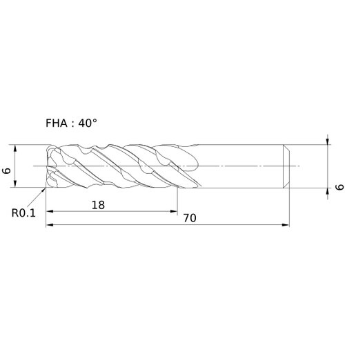 三菱 高機能超硬エンドミル SMARTMIRACL