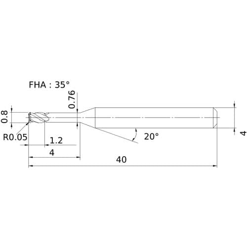三菱 高機能超硬エンドミル SMARTMIRACL