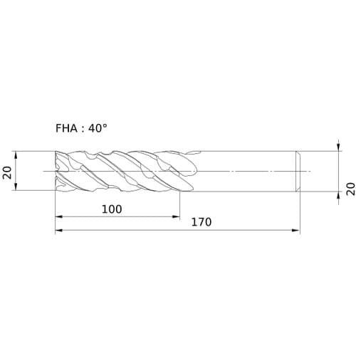 三菱 高機能超硬エンドミル SMARTMIRACL