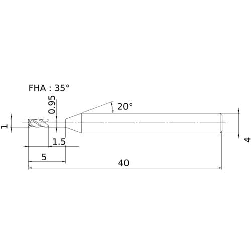 三菱 高機能超硬エンドミル SMARTMIRACL