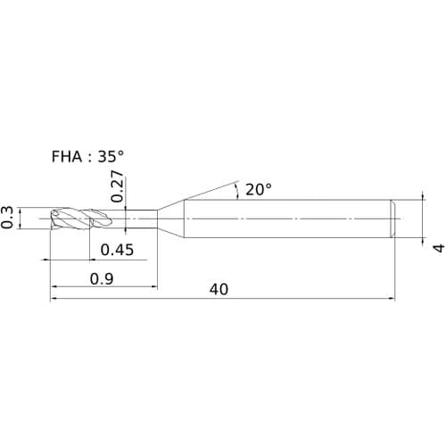 三菱 高機能超硬エンドミル SMARTMIRACL