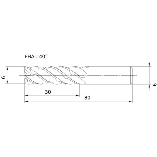 三菱 高機能超硬エンドミル SMARTMIRACL