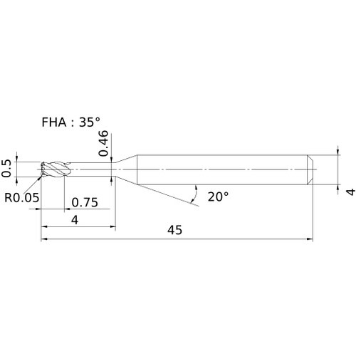 三菱 高機能超硬エンドミル SMARTMIRACL