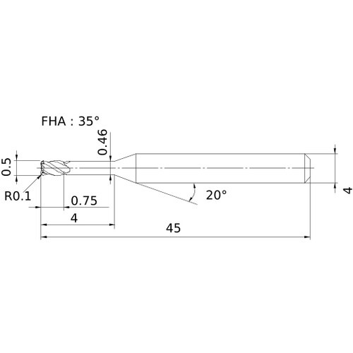三菱 高機能超硬エンドミル SMARTMIRACL