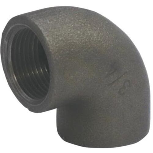 FLOBAL バンド無エルボ L−10−黒 1”1